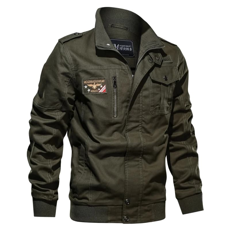 Pure Cotton Workwear Jacket Men's Casual Outdoor Wear Resistant Youth Outerwear Autumn 2025 New Style Standard Fit Long Sleev...