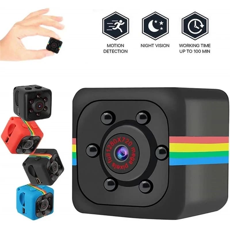 SQ11 Mini telecamera HD 720P 1080P Telecamera IP di sicurezza Videocamera Motion DVR Card Registrazione diretta Telecamera Sport DV Video Piccolo monitor