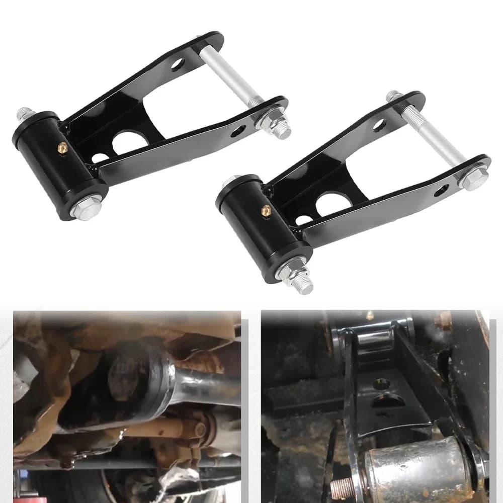 Kit di Sollevamento 3 Pollici Anteriore 2 Pollici Posteriore per Ford Ranger 4X4 1998-2011 e Modelli 2WD Edge & Sport, Sospensione con Barra di Torsione