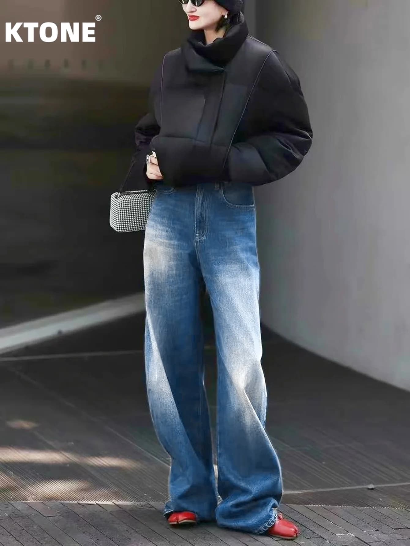 Jeans Y2K Blu per Uomo, Slim Casual Originale, Pantaloni in Denim Versatili per Uso Quotidiano e Streetwear, JEANS per Donna