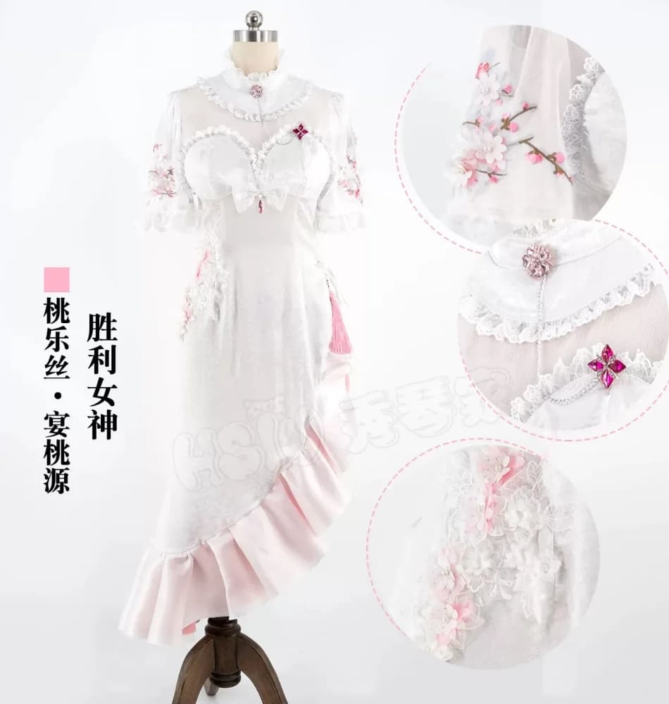 GODDESS OF VICTORY: NIKKE Dorothy Cheongsam Cosplay Costume Cos Game Anime Party Uniform Hallowen Play Role Clothes Clothing