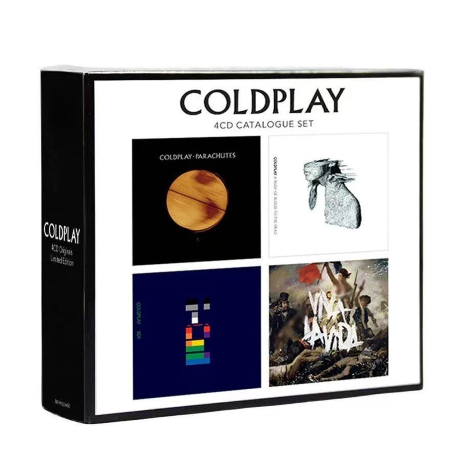 British Pop Rock 4-Disc Catalogue Box Set, Clear Warm Vocal & Orchestral Tracks for Audiophile Sound Field Test & Pop Collection