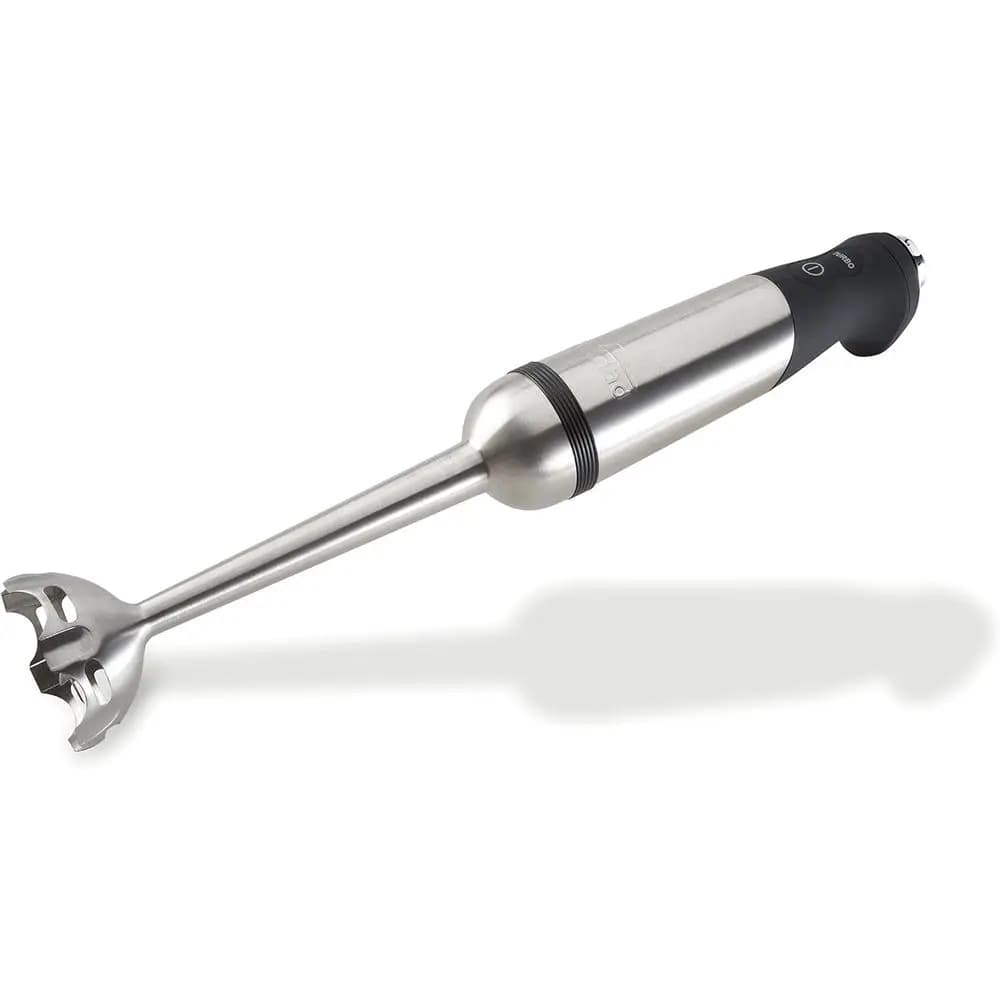Frullatore a Immersione 2-in-1 in Acciaio Inox con Funzione Turbo 600W, Staccabile, Velocità Variabile, Lunghezza 9,25 Pollici