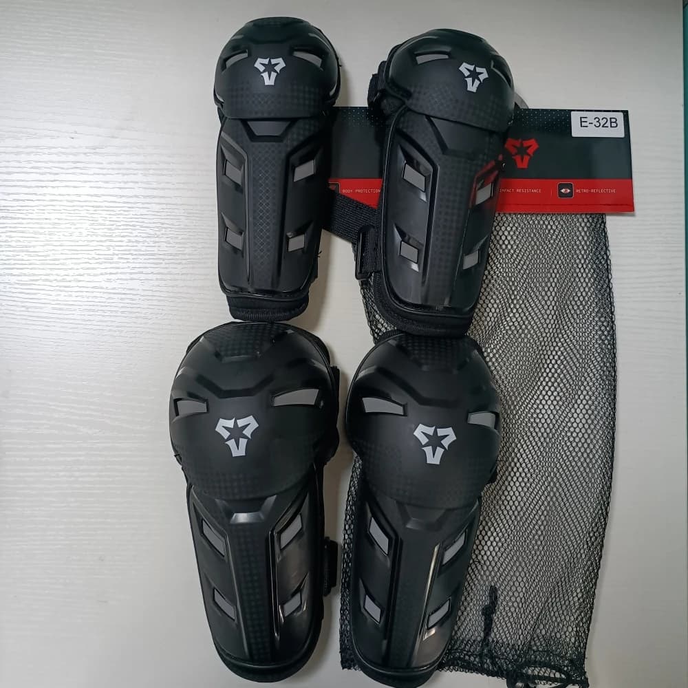 VEMAR Kids sports knee brace 4 pieces Prevention summer fall Motocross riding equipment Knee and elbows