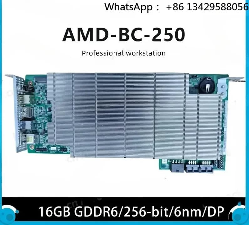 For AMD BC250 Graphics Card 16GB GDDR6 256Bit GPU Video Card Brand New Single Card For Desktop PC