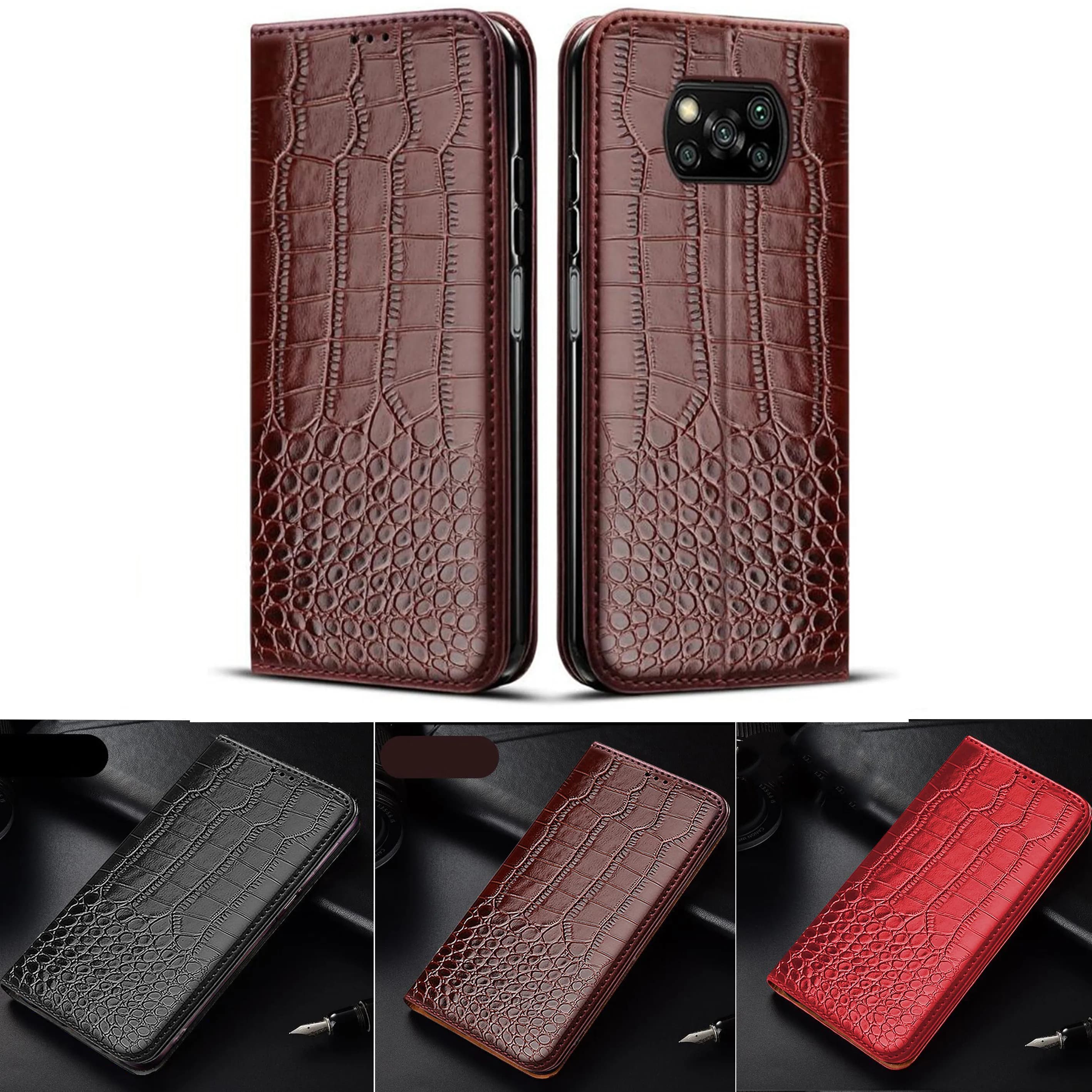 Flip Etui on per Xiaomi Poco X3 Pro Classic Phone Wallet custodia in pelle per Xiomi PocoX3 NFC X3Pro MiX3 Coque Slot per schede Cover posteriore