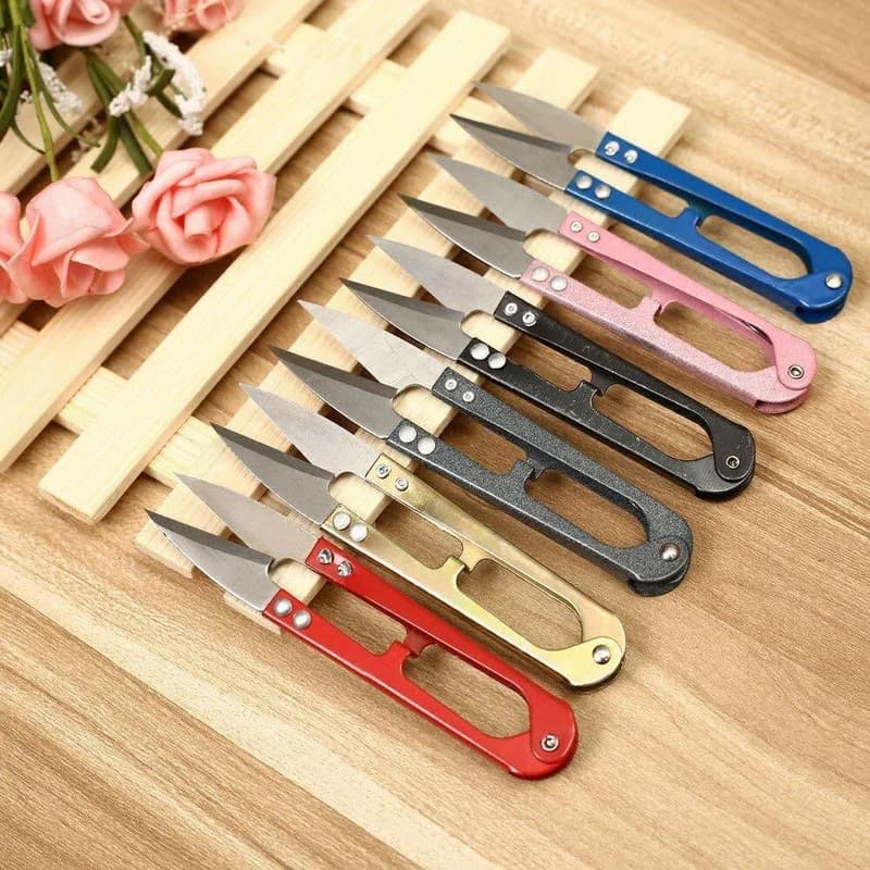 5-Pack Embroidery Sewing Snips Thread Cutter Scissor Yarn Nipper Small Craft Set