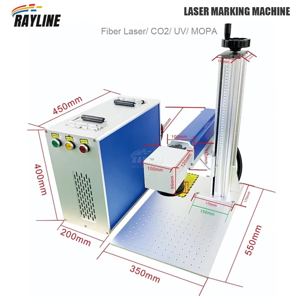 Laser Engraving Machine UV 5W 10W 15W 355nm with Water Cooling System for Glass, Metal, Keyboard, Wood, Acrylic, Leather, PVC, Metal Marking