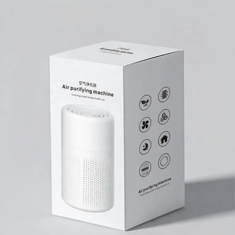 USB Mini Air Purifier For Bujing Office Desk Car Accessory Hepa Filter Ionizer Smoke Removal Quiet Desktop Air Cleaner