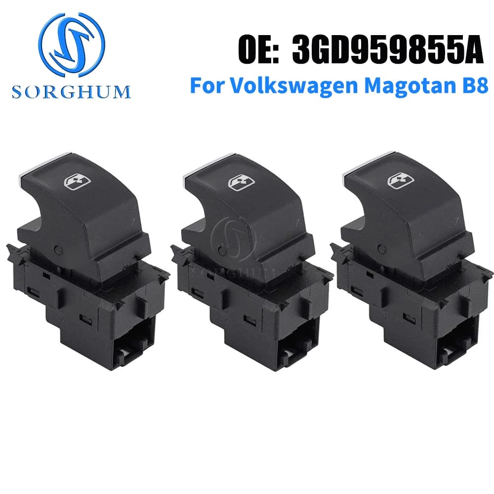SORGHUM Auto Passeggero Finestra Laterale Interruttore Pulsante di Controllo 3GD959855A Per Volkswagen Magotan 2016 2017 2018 2019 2020 2021 2022