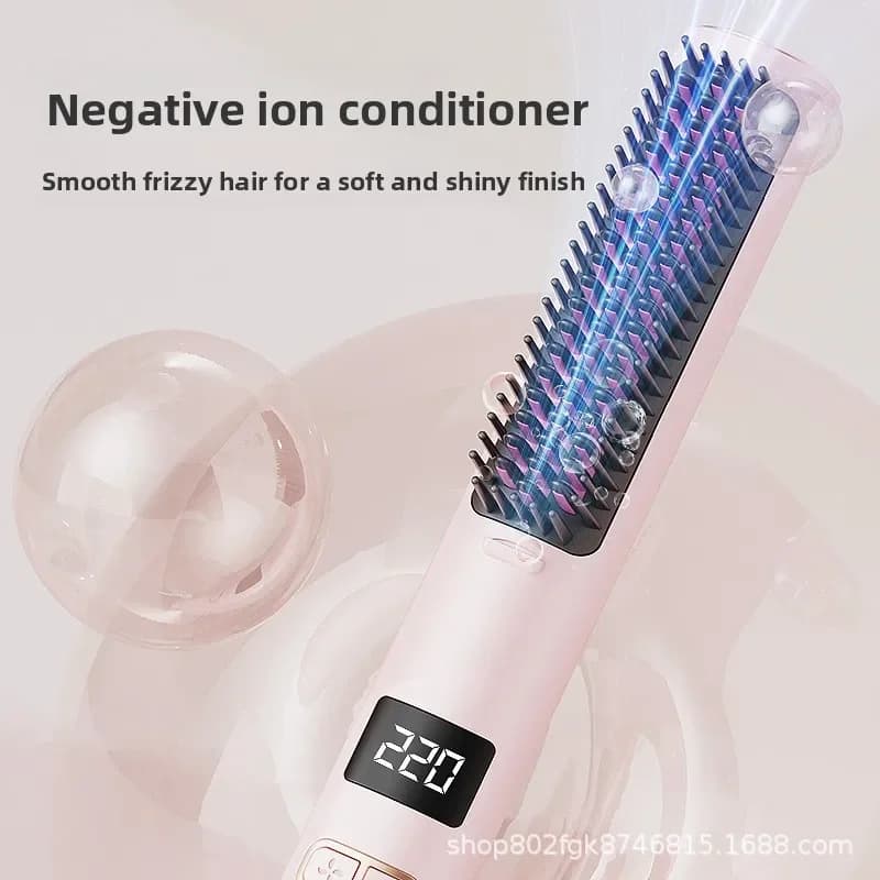 Bestseller Cold and Warm Air Brush for Hair, Multifunction Electric Plate for Leasing and curling