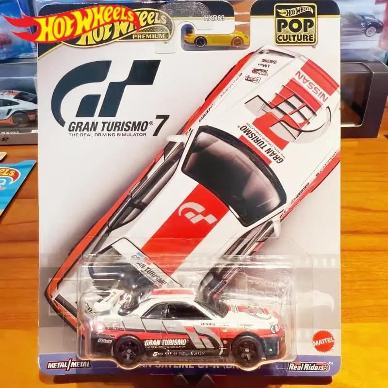 Hot Wheels 1/64 Hdx63-C Pop Culture Serie Nissan Gt-R Nismo Gt3 Skyline Gt-R (Bnr34) Modello Diecast Veicolo Raccogliere Giocattolo Del Capretto Regalo