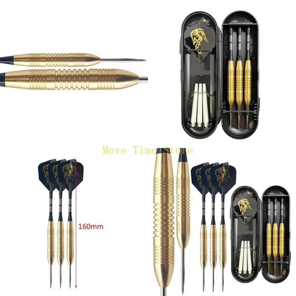 92ME Steel Tip Darts, 23 Grams Metal Set Aluminum Shaft Board Accessories with Aluminum Shafts Standard Flights