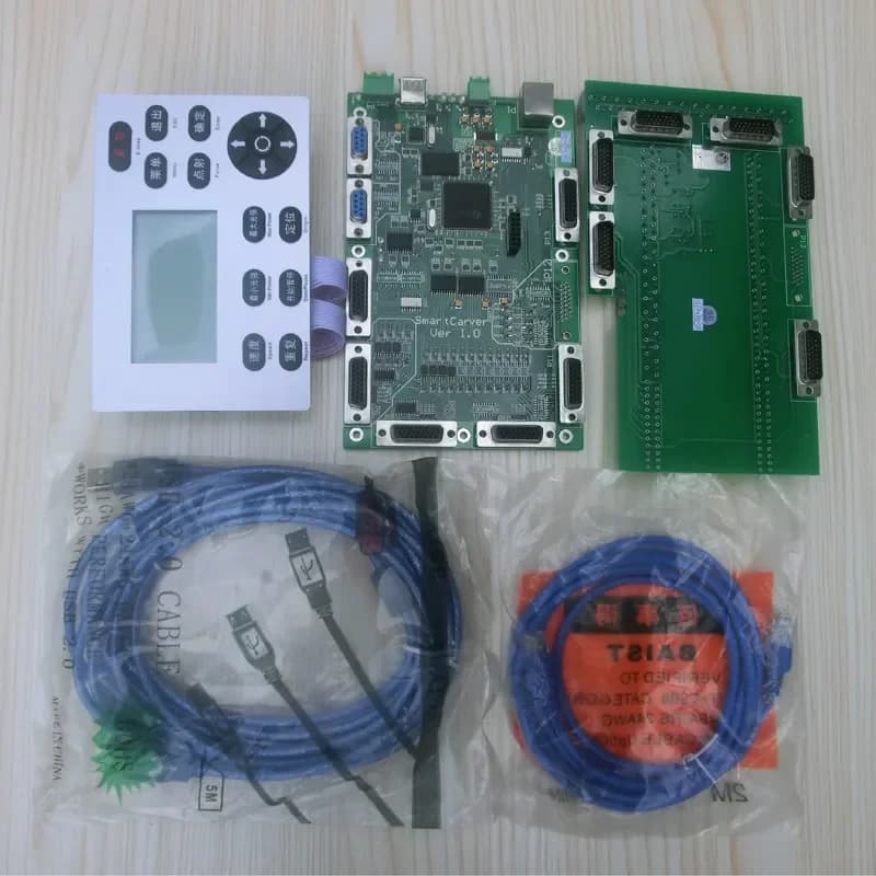 The Co2 Yueming laser controller is used for cutting and laser engraving control Co2