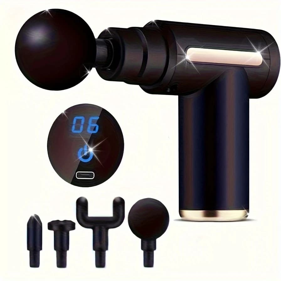 Holiday Gifts for Family Kids, Upgraded Portable Massage Gun, Muscle Massager for Back Neck Relief, Thanksgiving Christmas