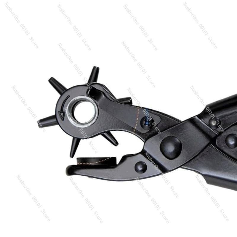 Premium Leather Belt Hole Punch Tool Oval Punch Pliers for Vegetable Tanned Leather Handcrafted Leathercraft DIY Belt Strap
