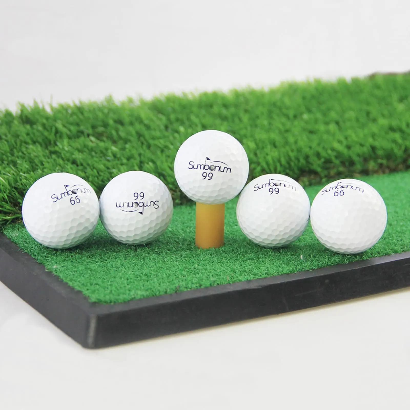 12x Golf Balls for Competition Exercise High Rebound Golf Match Balls for Distance and Control for Indoor Outdoor Driving Range