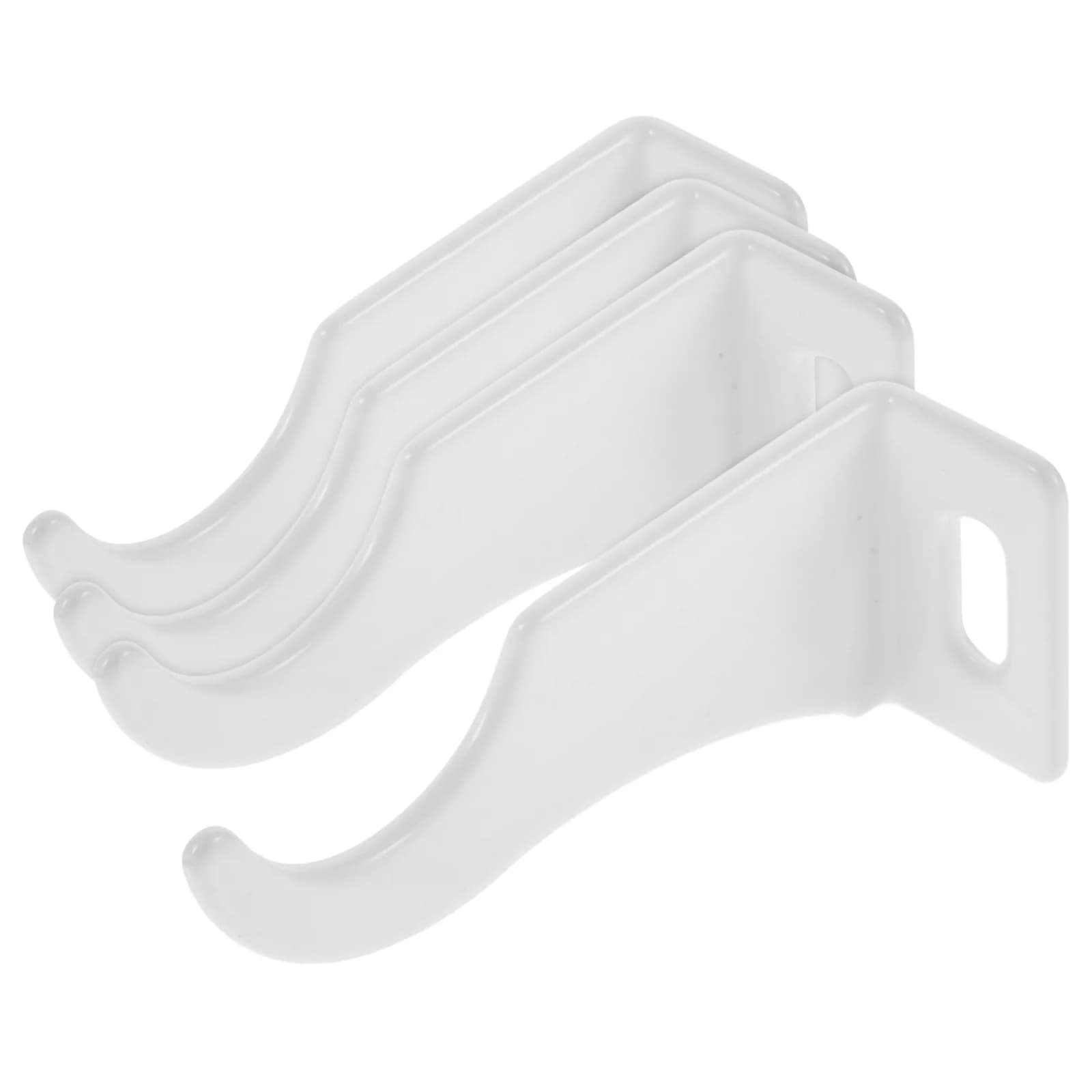 Ganci per radiatore da 4 pezzi Staffe per appendere portanti ad alta resistenza Rastrelliere di supporto in acciaio immerso Accessori per riscaldatori