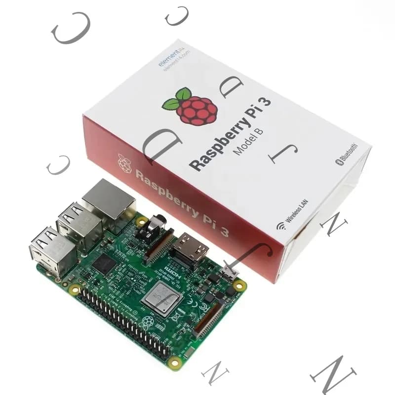 Raspberry Pi 3 Model B+ with WiFi and Power-Over-Ethernet support - New