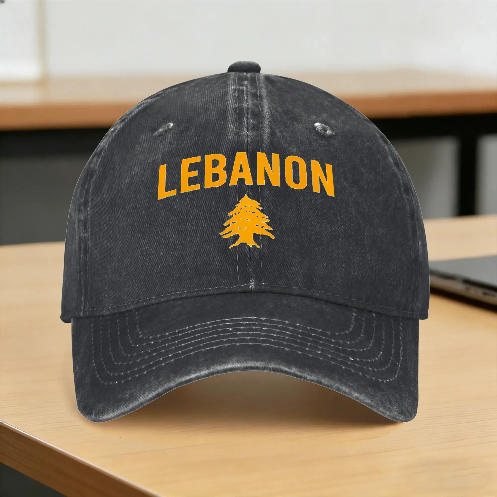 Cappellino da baseball lavato con bandiera e mappa del Libano, Berlino, estivo, stile trucker, per coppie, donna, moda Kpop Rock, protezione solare