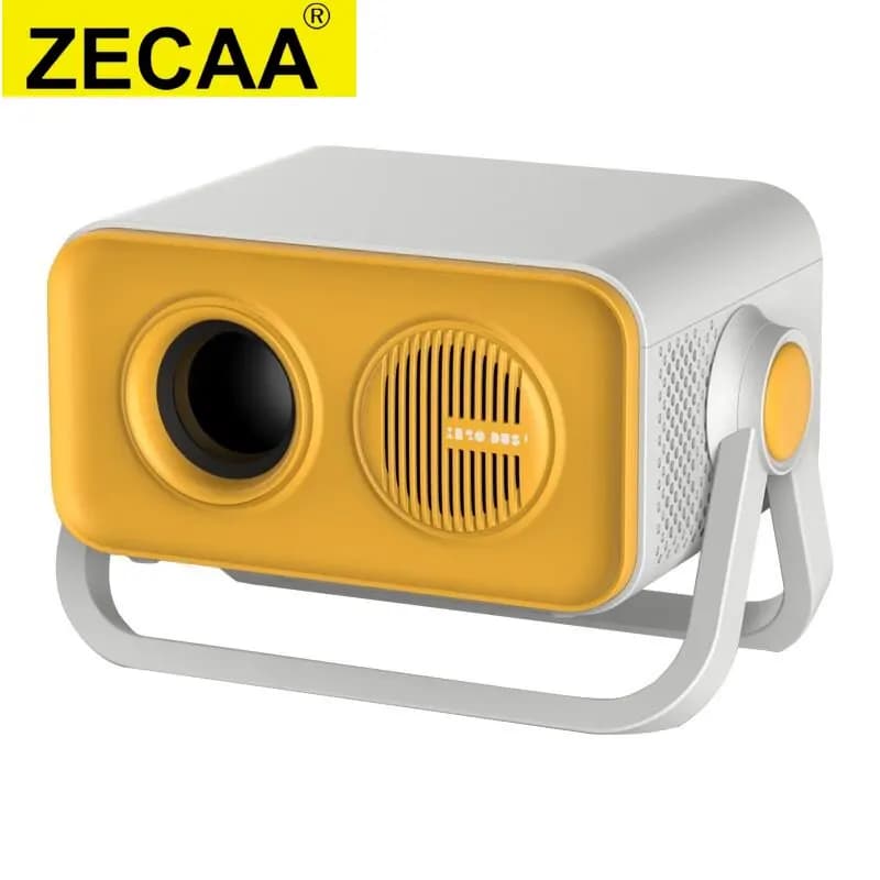 ZECAA Full HD 1080P 300 ANSI 4K 2.4G + 5G Dual Band WiFi 6 Android 13 Proiettore cardanico intelligente portatile Bluetooth 5.0 Smart Home