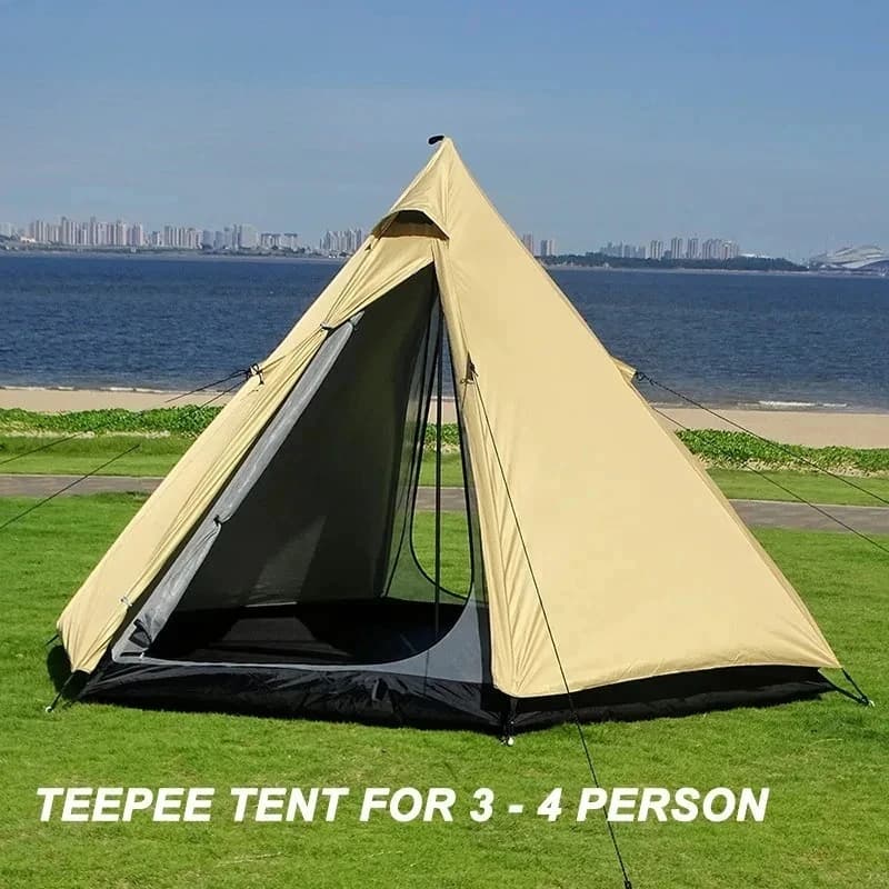 Camping Tent Travel Family Tourist Double Layer Outdoor Hiking Large
