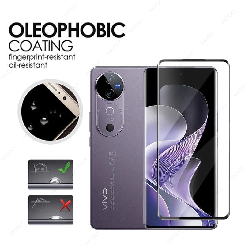 3D Full Glass per vivo V40 5G vetro protettivo per schermo in vetro per vivo V40 5G pellicola per obiettivo della fotocamera vetro temperato per vivo V40 5G