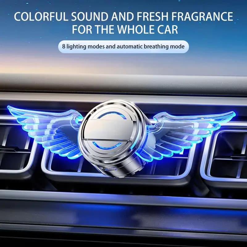 Car Deodorant Decorative venting clip Car fragrance output Deodorants for aromatherapy Auto perfume decoration with light for