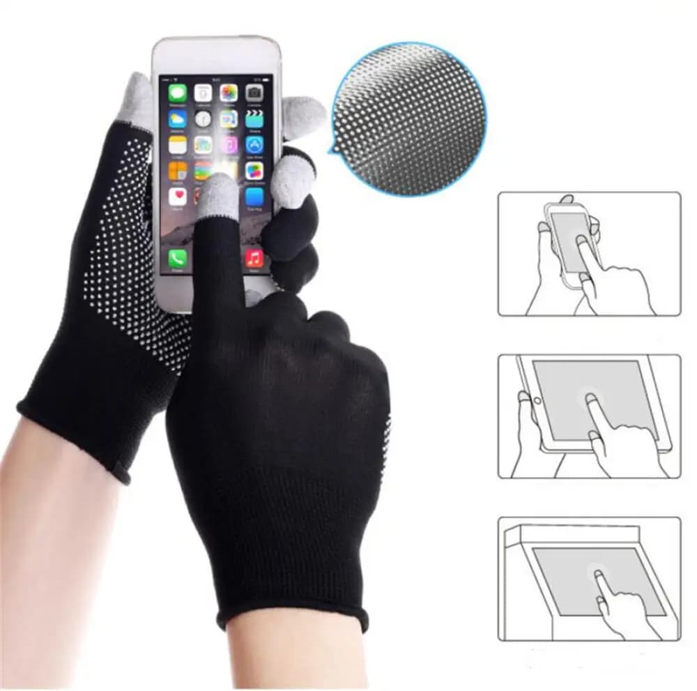Guanti da ciclismo sottili e traspiranti con touch screen, design antiscivolo anti-UV per protezione solare all'aperto, per uomo e donna, per ciclismo, escursionismo, uso sportivo