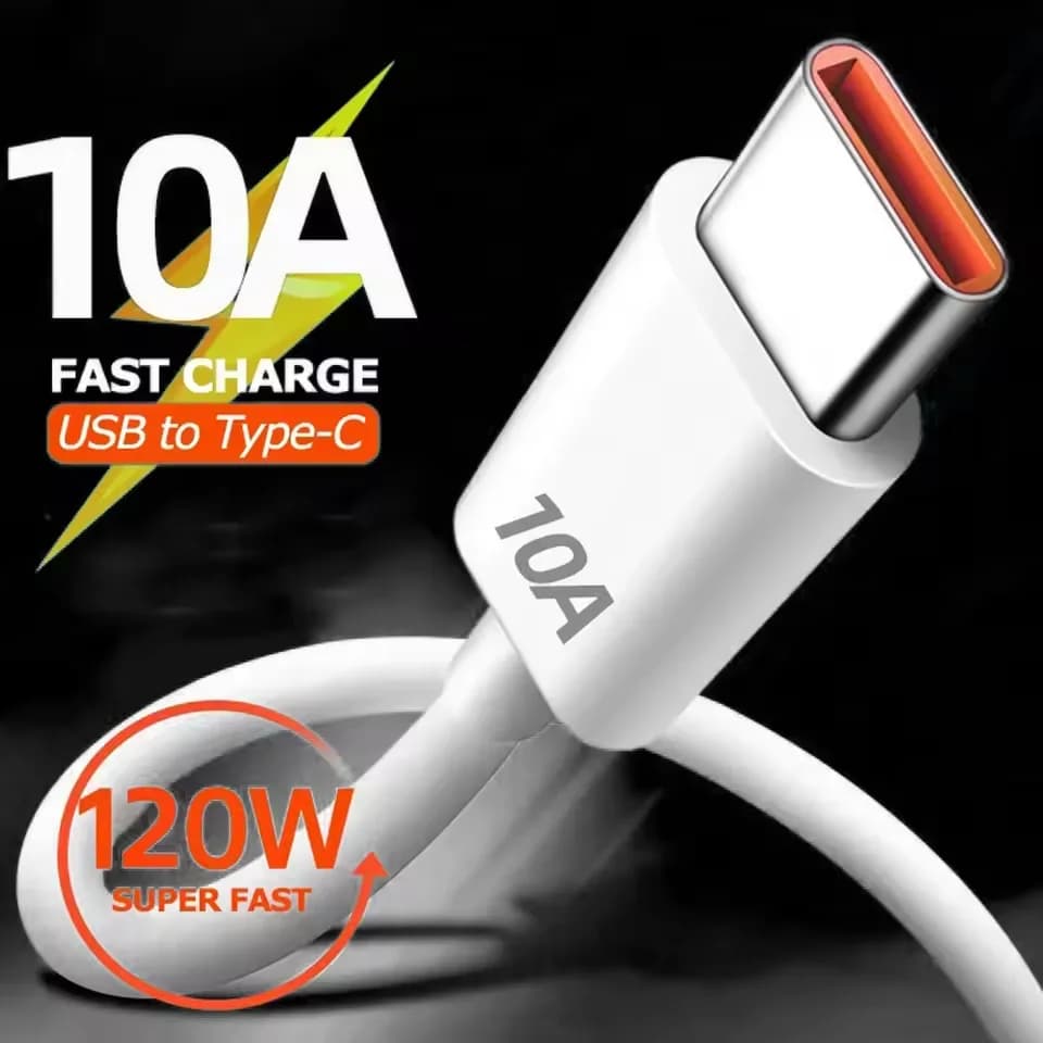120 W Universal USB Quick Charging Data Cable USB Type C Cable for Xiaomi Smasung Huawei Honor Oneplus Quick Charger Cable for Phone