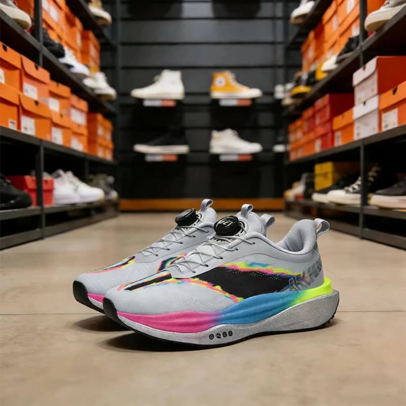 Scarpe da corsa da uomo con piastra completamente in carbonio 2026 Sneakers da maratona Ammortizzazione Allenamento da jogging Scarpe sportive da donna leggere