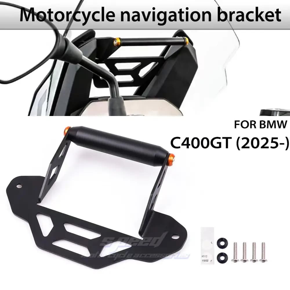 Moto Supporto Del Telefono Mobile Del Basamento di Navigazione GPS Staffa di Supporto Per BMW C400GT C400 GT C 400 GT C 400GT 2025