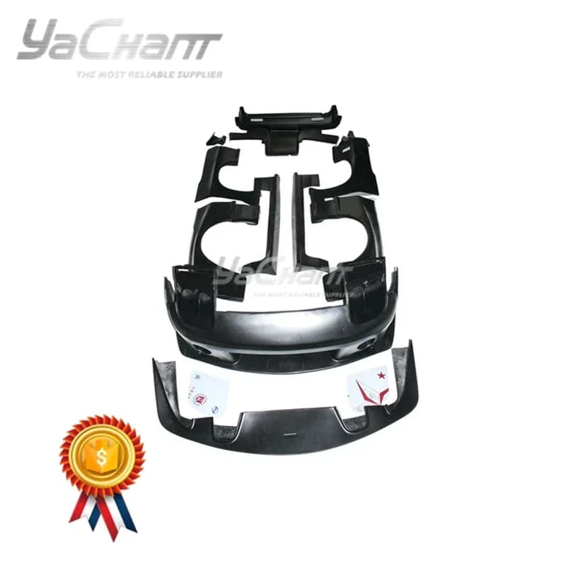 FRP Fiber Glass RE & TM Design Style Wide Body Kit Fit For 1986-1991 RX7 FC3S Bumper Lip Fender Side Skirt Diffuser