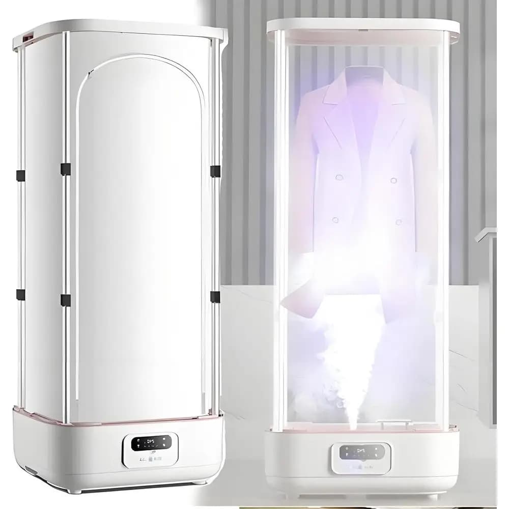 Upgraded Garment Steamers - Veal Steam Iron 900w Automatic Wirel/Steam Closet/olding Clothes hine, Control Electric Clothes Dryi
