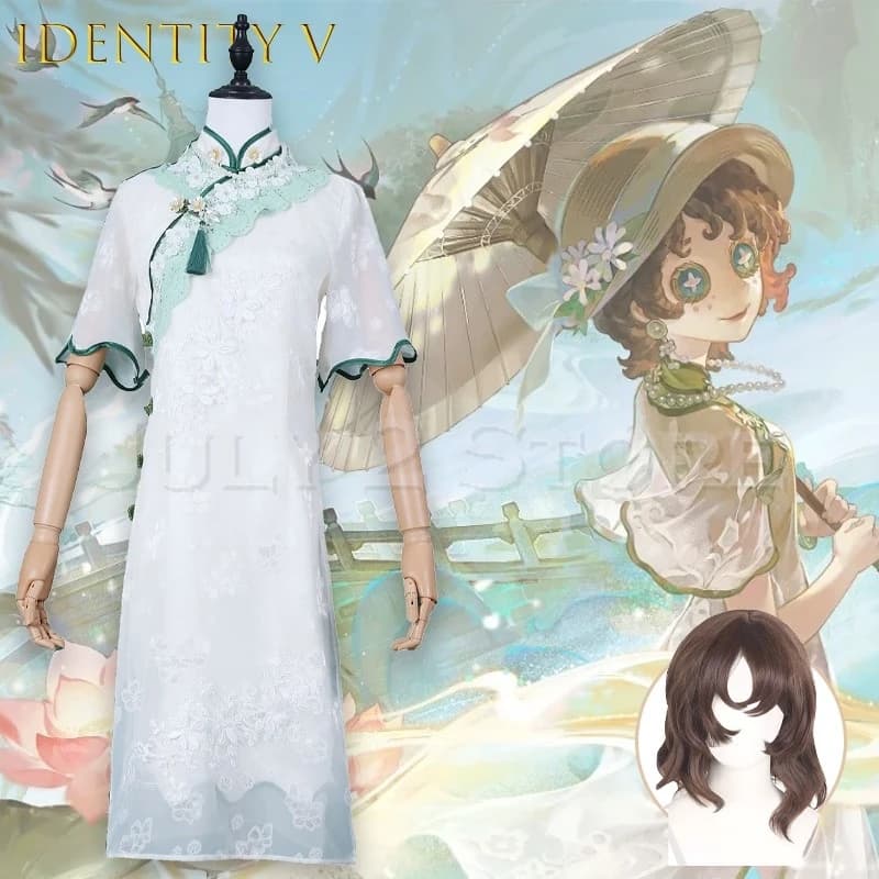 IdentityV Gardener WestLake Crossover Costume Cosplay Set completo Personaggio del gioco Vestito Anime Gioco di ruolo Convention di feste di Halloween
