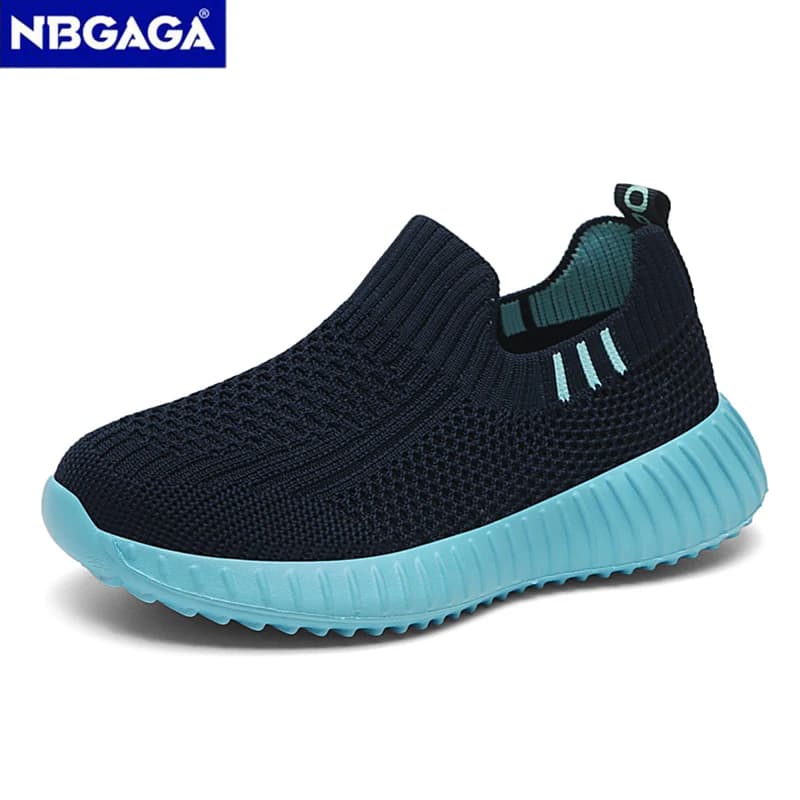 Scarpe per bambini ragazzi scarpe sportive da corsa calzini per bambini Sneakers scarpe da scuola in rete traspirante per ragazze grandi suola morbida Tenis da passeggio Casual