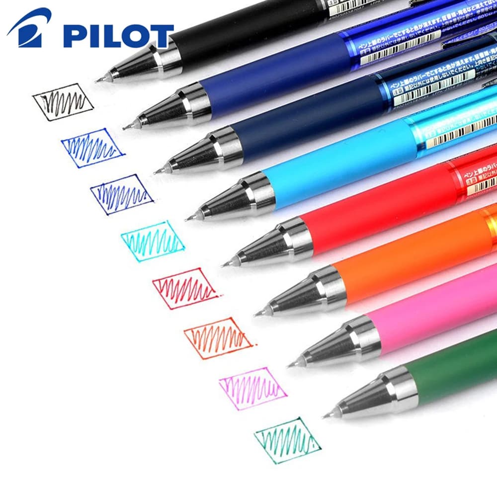 Japan Pilot Erasable Gel Pens Upgrade ST Pen Tip Fine Point 0.4mm Friction LFPK-25S4 School Color Cute Writing Supplies