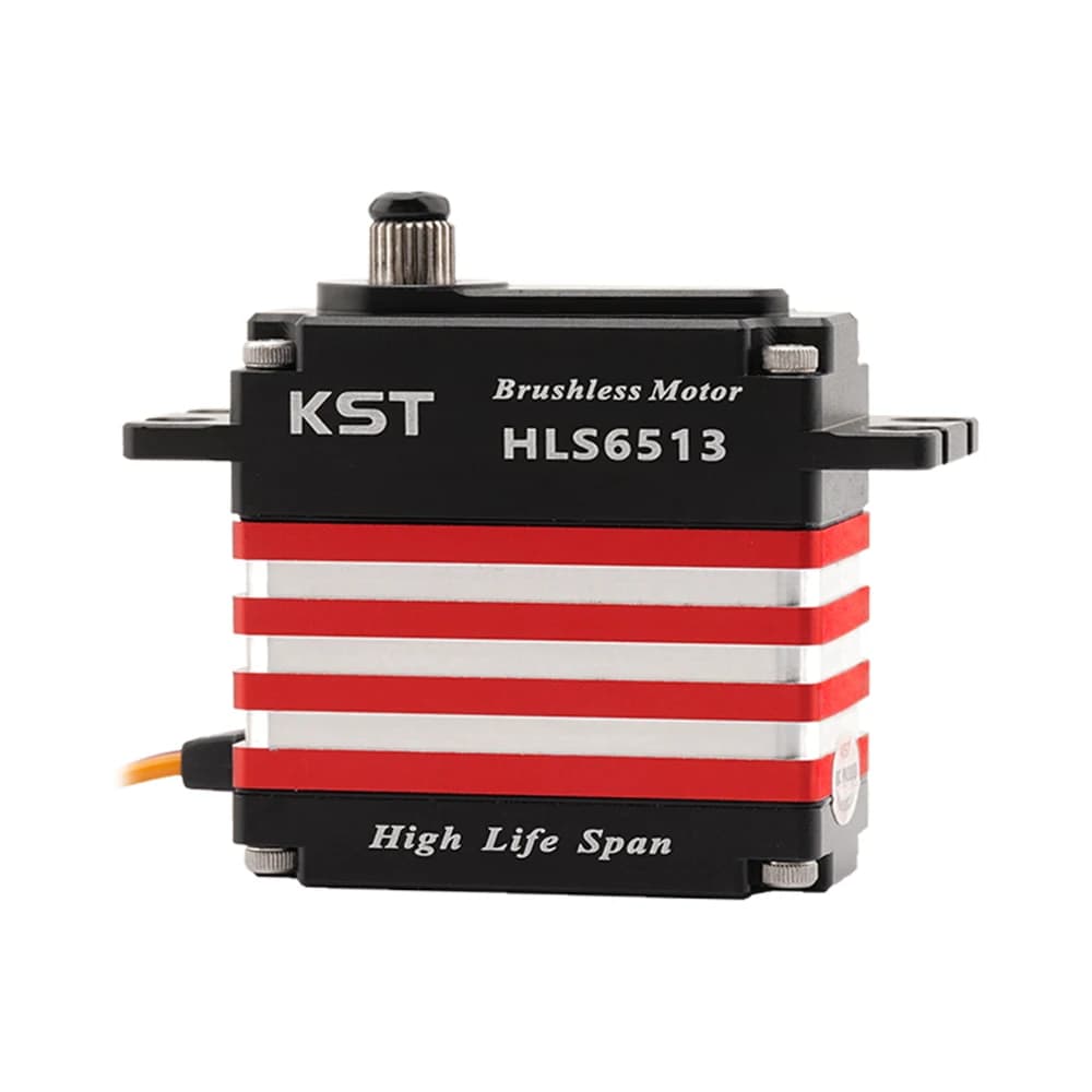KST HLS6513 HV Servo con ingranaggi metallici digitali senza spazzole standard con sensori Hall senza contatto per elicotteri RC di classe 700-800