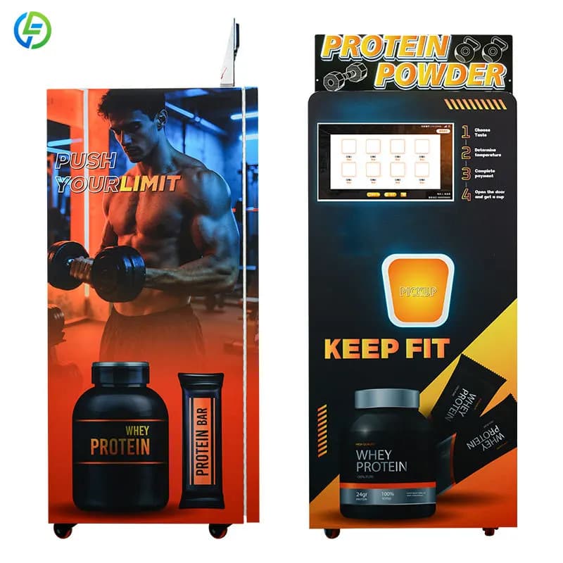 FOODLINE Automatic Protein Shake Machine Protein Powder Vending Machine for Sports Club Customized