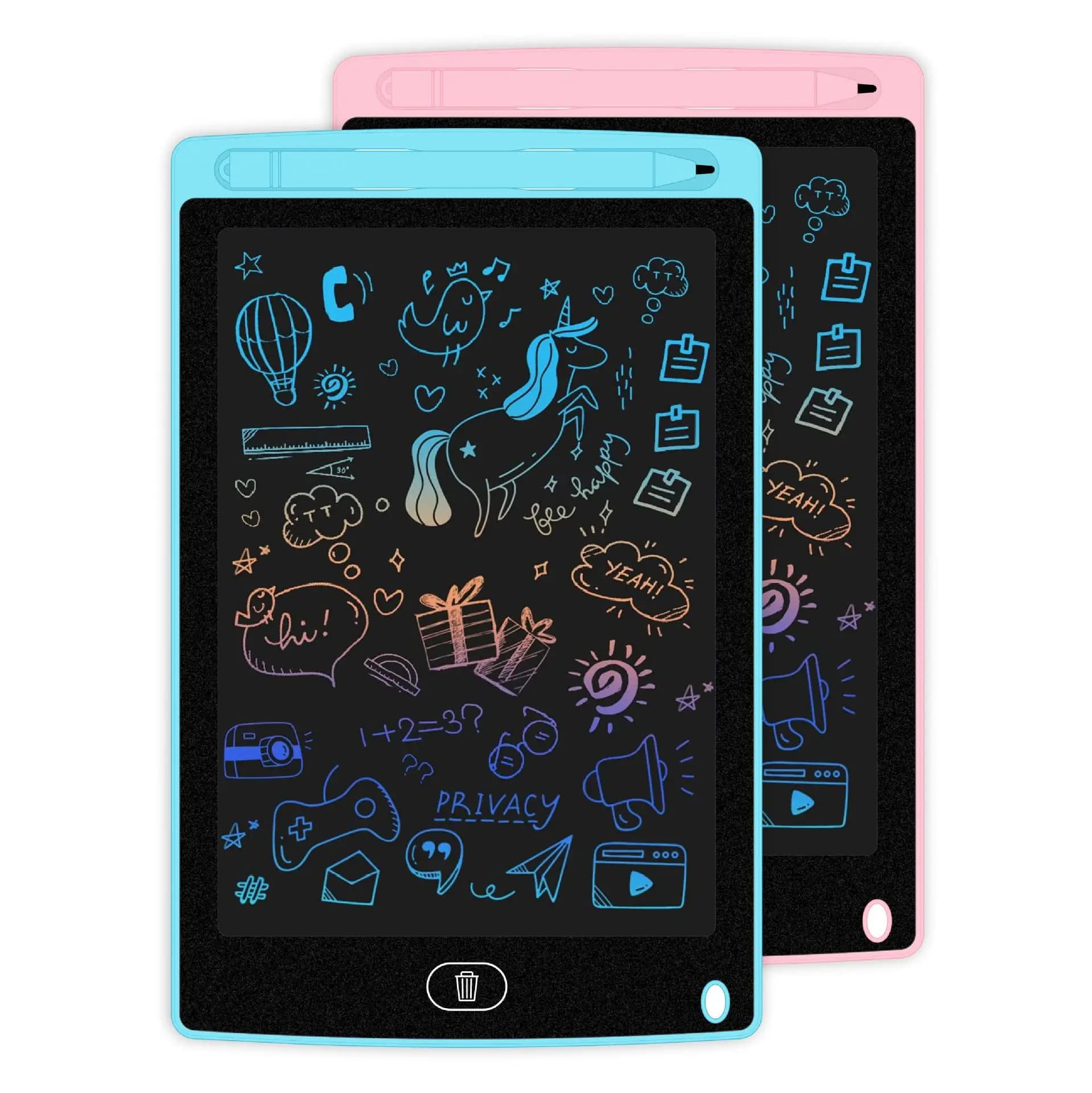 Tavoletta da disegno da 8,5 pollici Tavoletta da disegno Schermo LCD Scrittura Tavolette grafiche digitali Tappetino per scrittura elettronico Giocattoli Regali Bambino