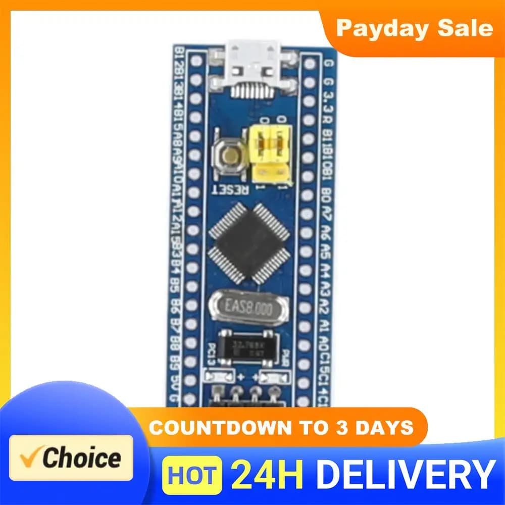 STM32F103C8T6/C6T6 ARM Development Card, Microcontroller Processor Module for Arduino