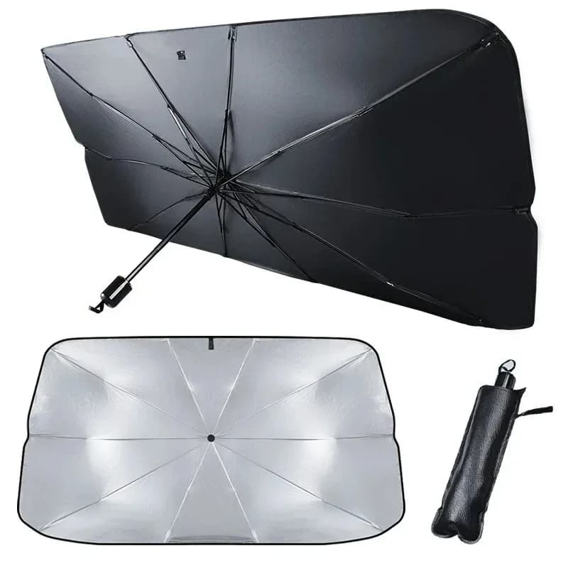 Car Sunshade Cars Sunshade Retractable Sunscreen Heat Insulation Front Windshield Parasol UV Prection Cars Accessories