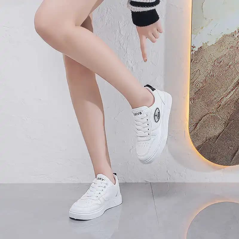 Scarpe con suola grande e lacci, sneakers estive da donna, scarpe da donna di grandi dimensioni, mocassini sportivi per esercizio fisico, Krasofka