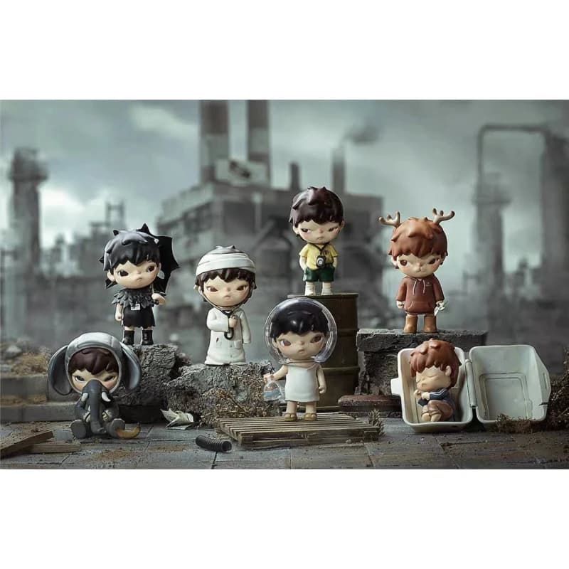 P0PMART Bubble Matt Hirono Ono's 3rd Generation Forgiveness City Series Blind Box Ornamento Artigianale
