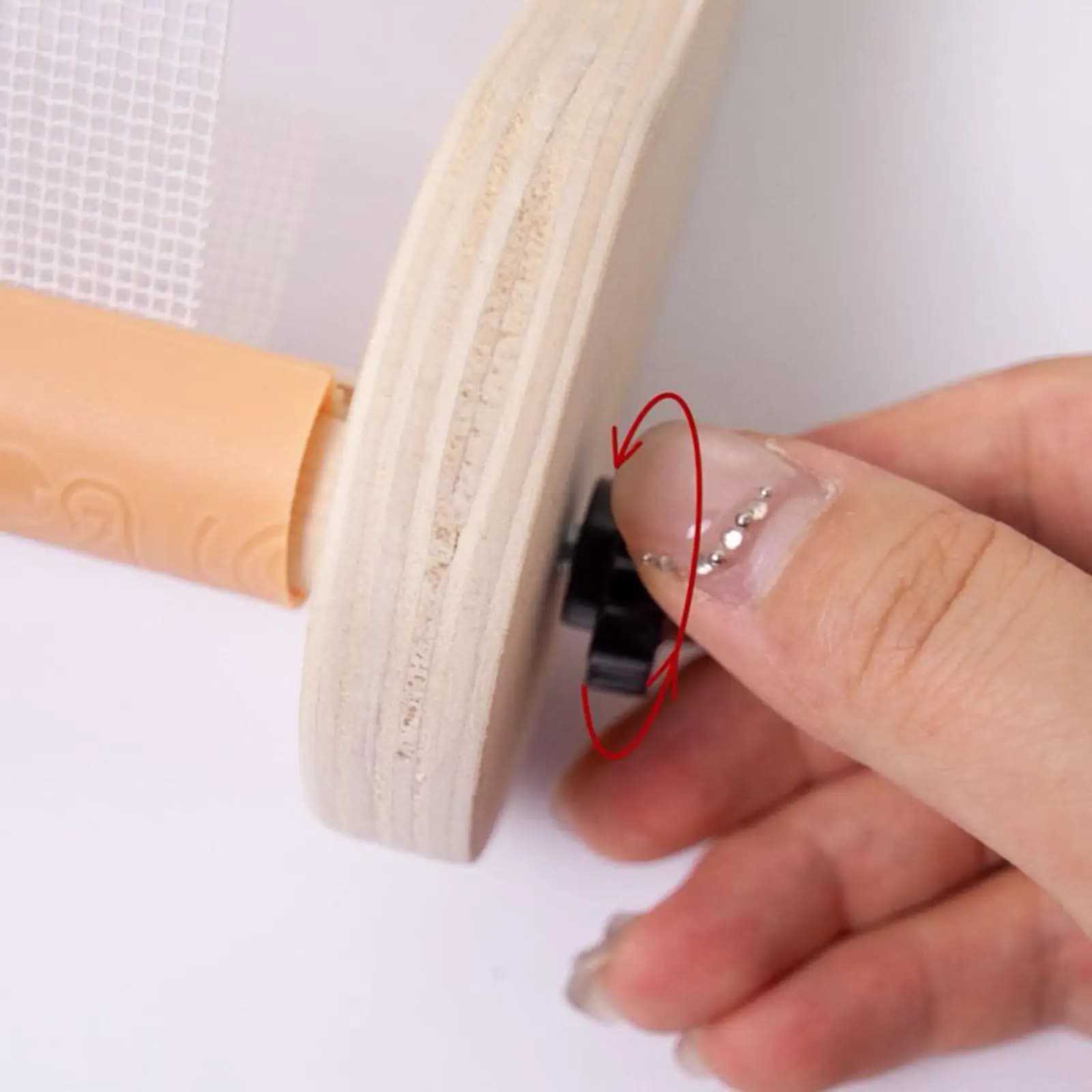 Embroidery Frame Sewing Scroll Cross Stitch Holder Hand Embroidery Hoop Set for Professional Arts Crafts