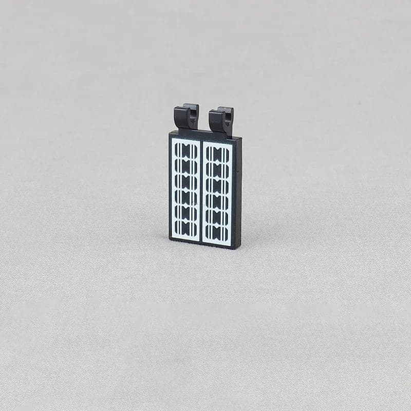 MOC 10 Pezzi Parte 30350bpb105 Blocchi da Costruzione con Motivo Pannelli Solari Stampati 30350 Energy House Castle Mattoncini Giocattolo Regalo