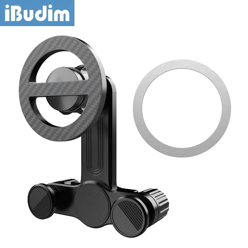 Supporto Magnetico iBudim per Telefono da Auto, Universale per Schermi, con Magnete Potente, Compatibile con MagSafe iPhone 16/17 e Huawei