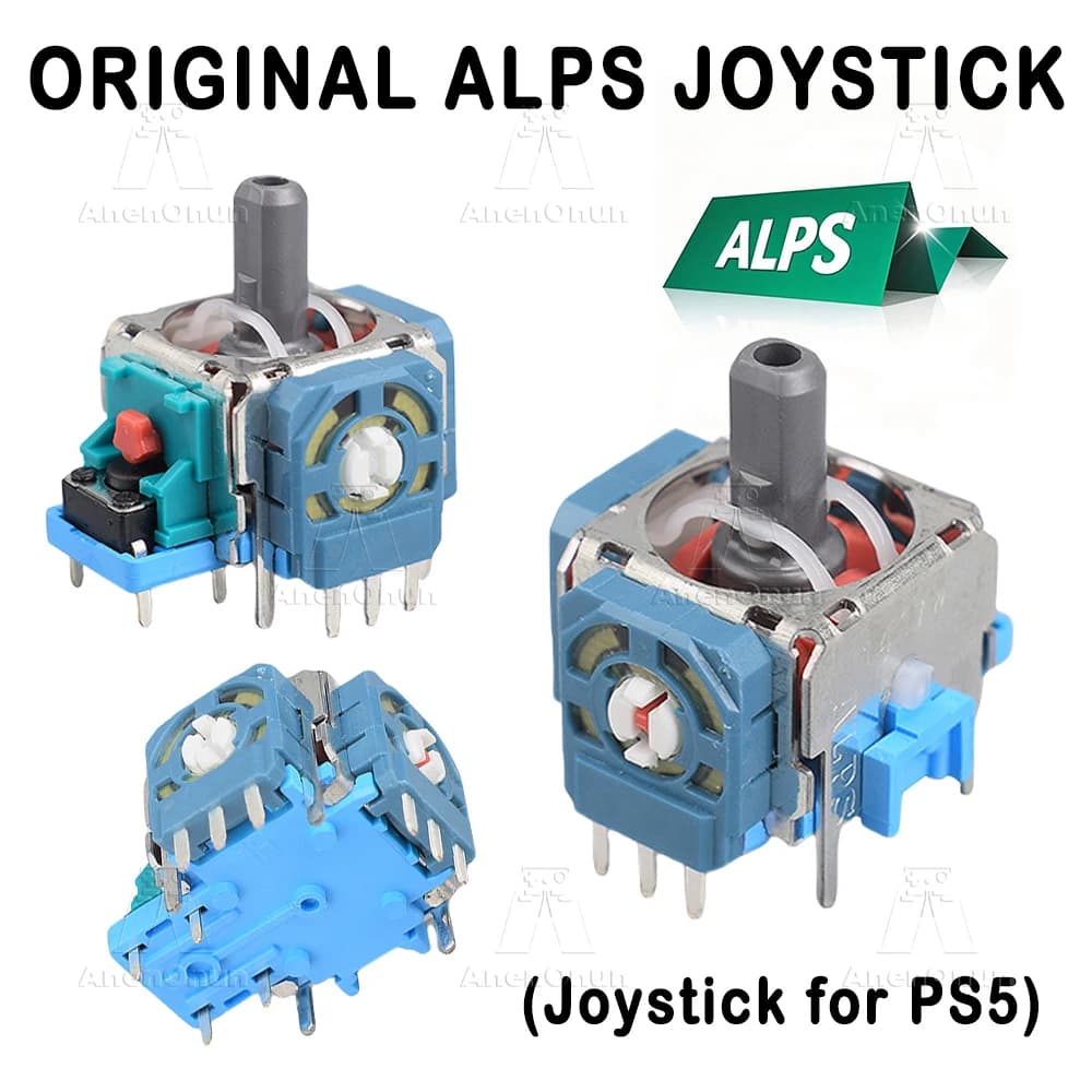 Joystick ALPS originale per controller PS5 Gamepad da gioco ad alta precisione Thumbstick Modulo sensore analogico Parti di riparazione di ricambio