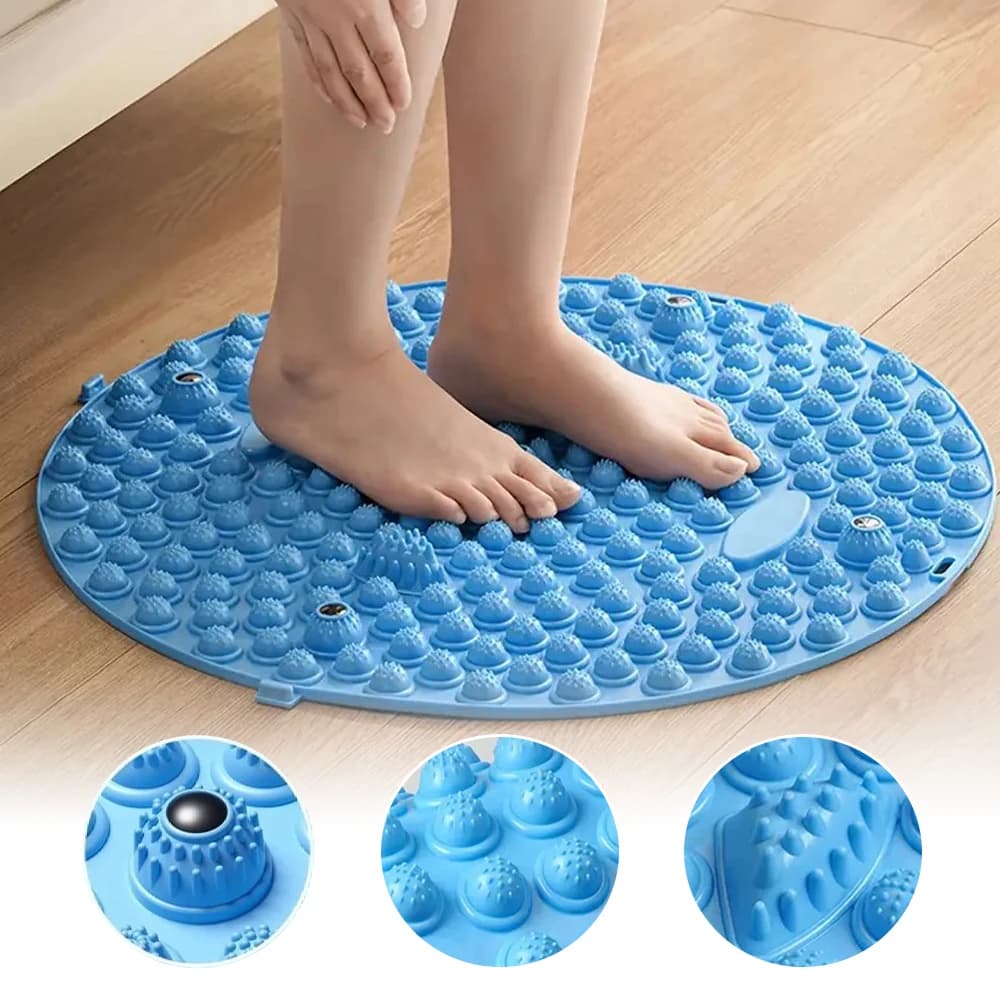 Toes Pressure Table Magnetic foot massage Mat Typepressure Mat Muscle Relaxation Gym Yoga Mats Physiotherapy Slimming Tools