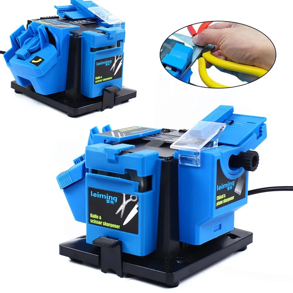 Affilatrice per punte da trapano elettrico Strumento multifunzione per affilare il trapano a forbice/coltello